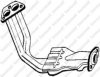 MAZDA E33140500F Exhaust Pipe